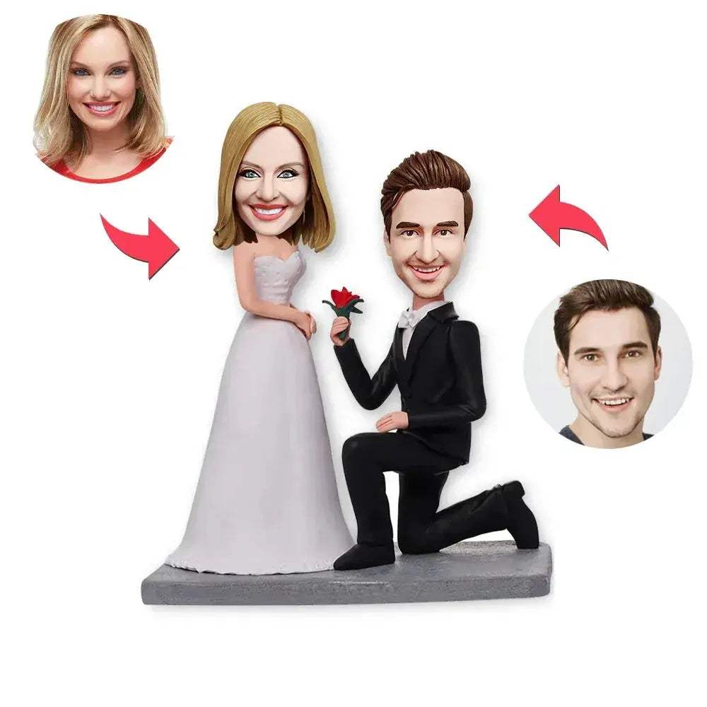 Custom Bobblehead Portraits Based On Your Photos Handcrafted Figurines - ToylandEU