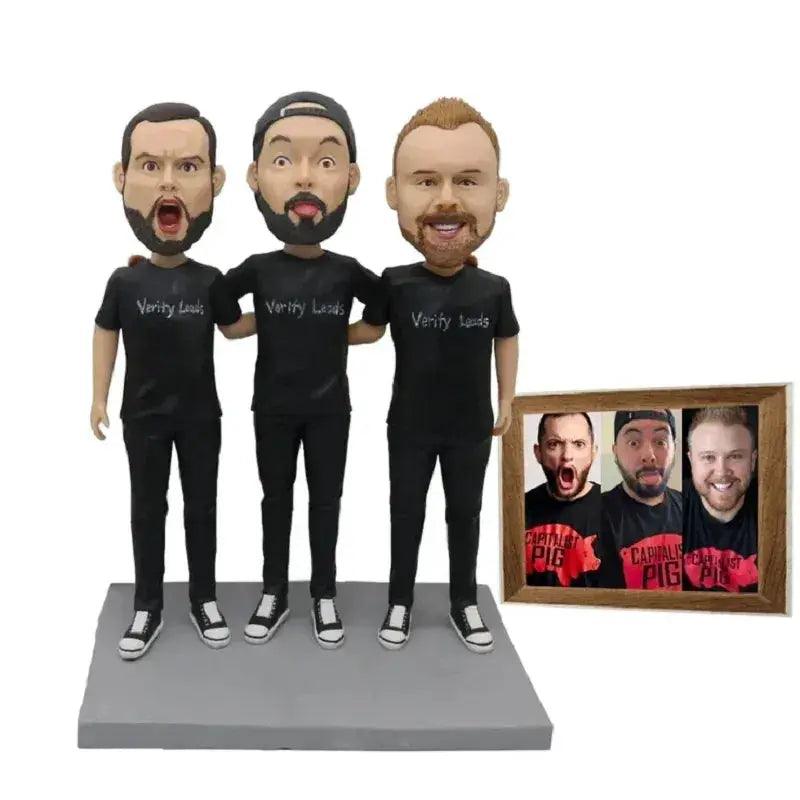  Custom Bobblehead Portraits From Photos Handcrafted -  ToylandEU™
