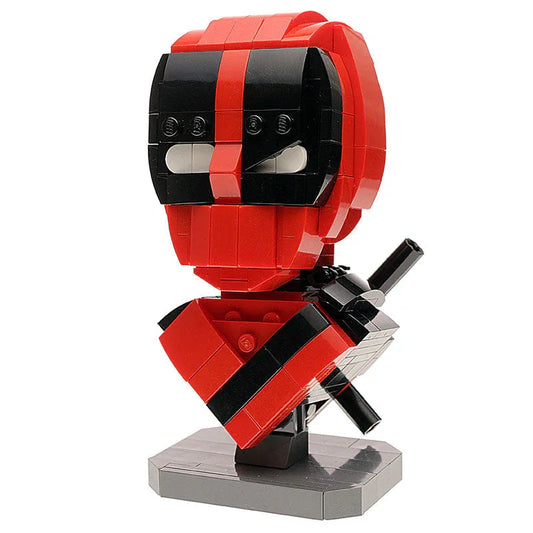 Custom Deadpool LEGO Bust MOC By Master Builders Premium - ToylandEU