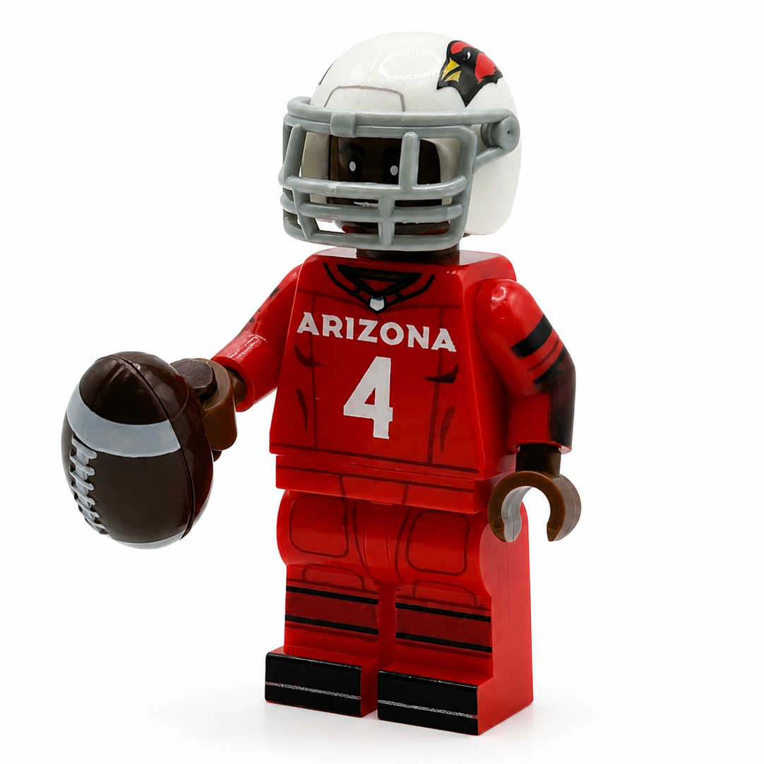 Custom Football Minifigure | Brick Compatible | Toylandeu™