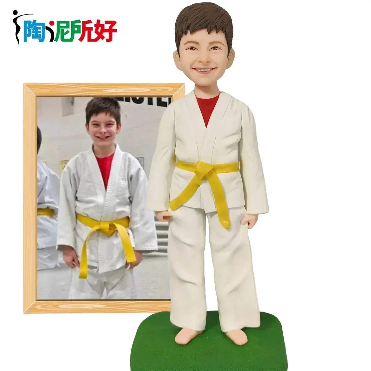 Custom Handmade Personalized Clay Bobblehead from Photo Gift - ToylandEU
