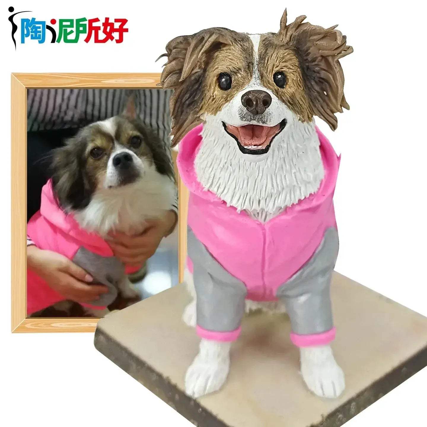 Custom Handmade Personalized Clay Bobblehead from Photo Gift - ToylandEU