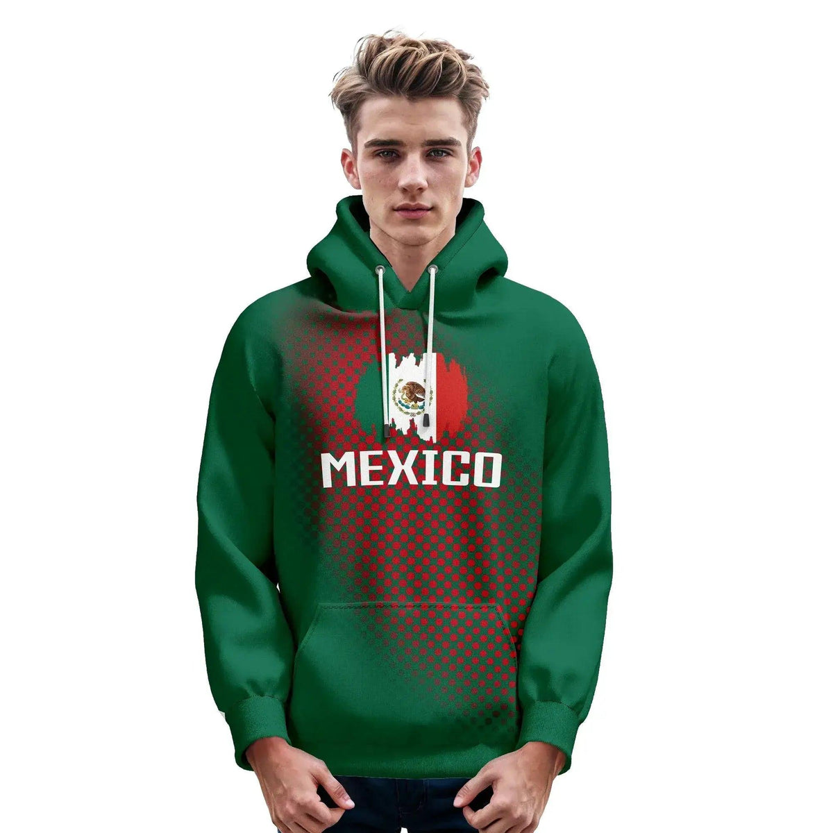  Custom Mexico Hoodie Unisex 3D Printed Pullover With Name And Number For Men Women And Youth Sweatshirt -  ToylandEU™