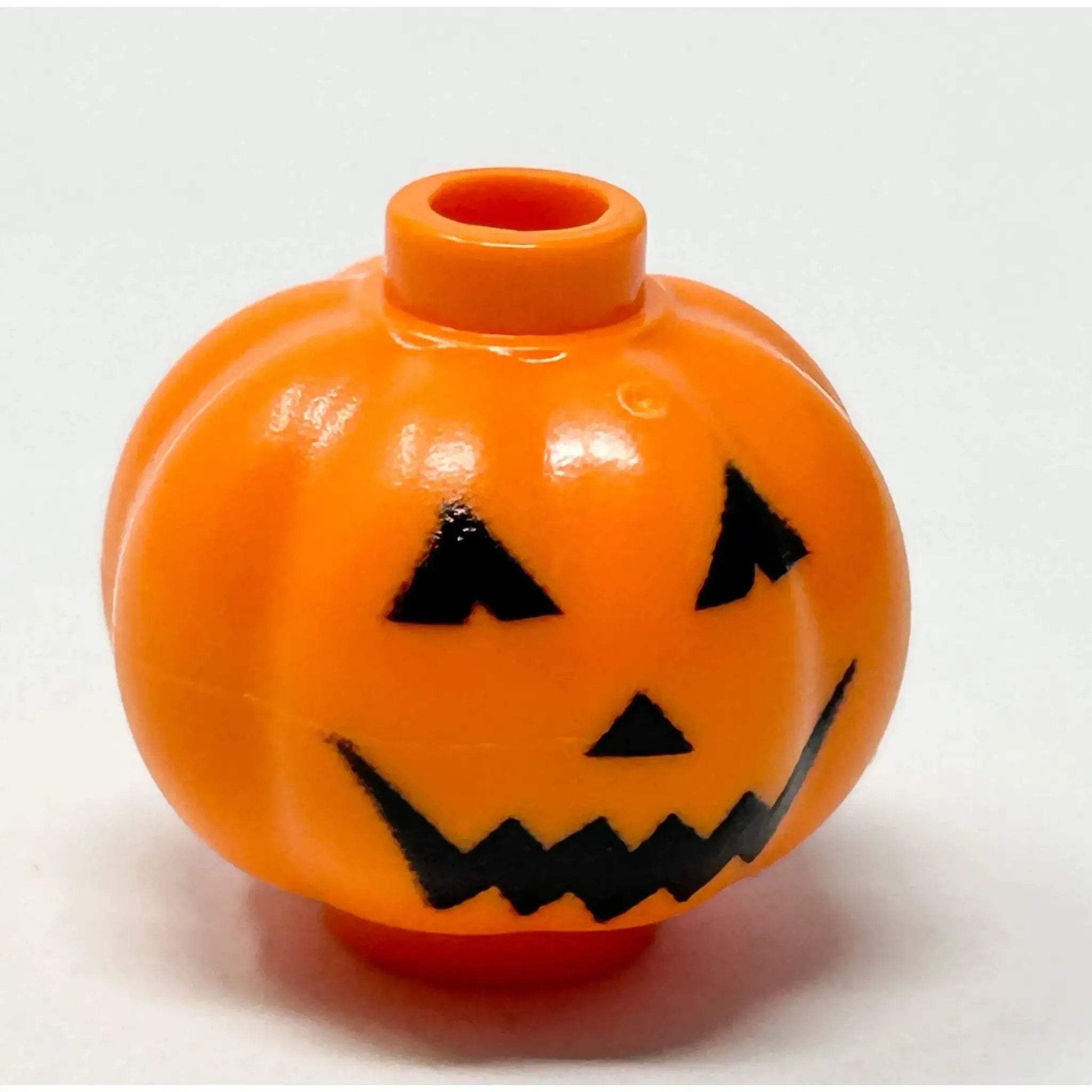 Custom LEGO Pumpkin Face With Authentic High Quality Print - ToylandEU