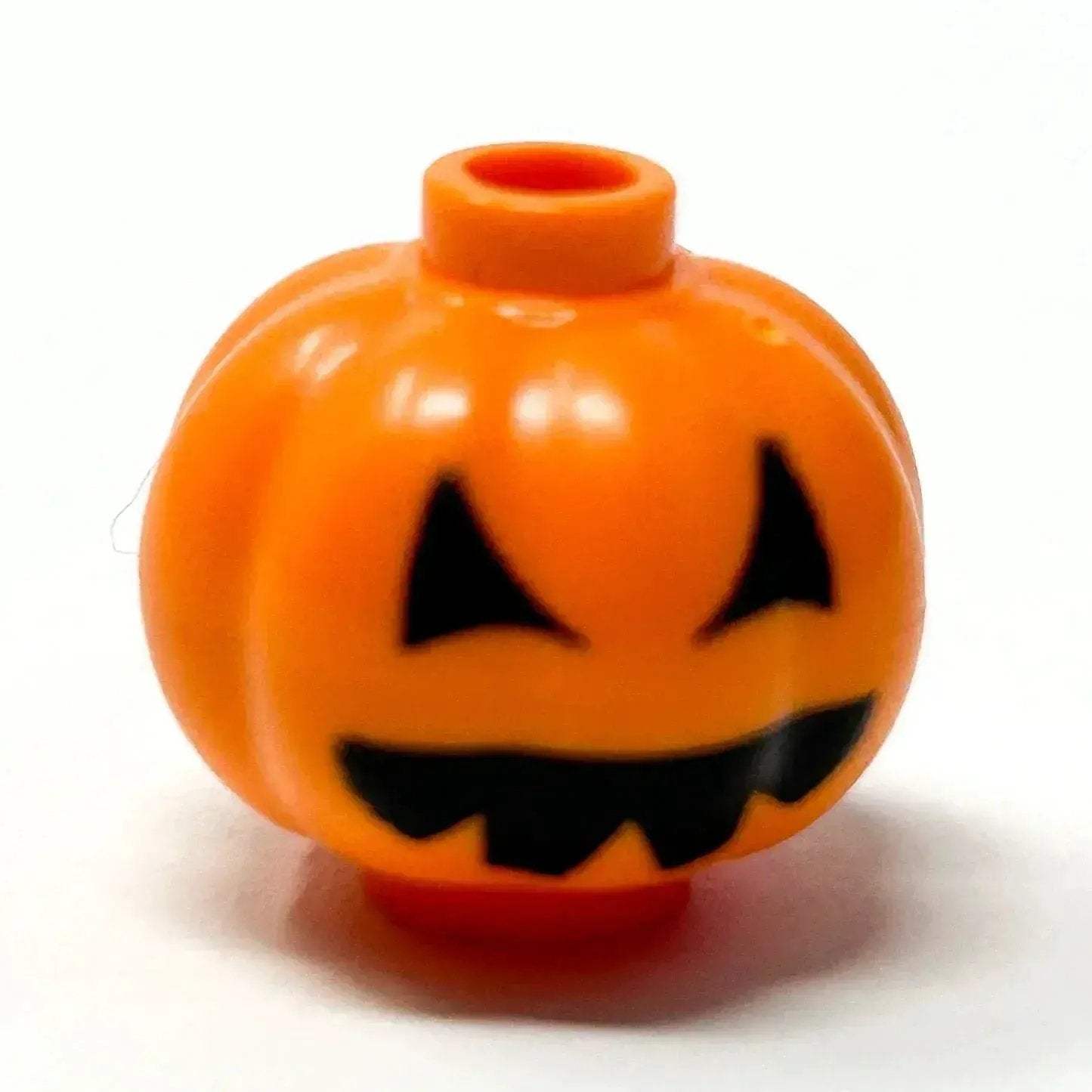LEGO Pumpkin Jack Lantern Face Custom Print By B3 Customs - ToylandEU