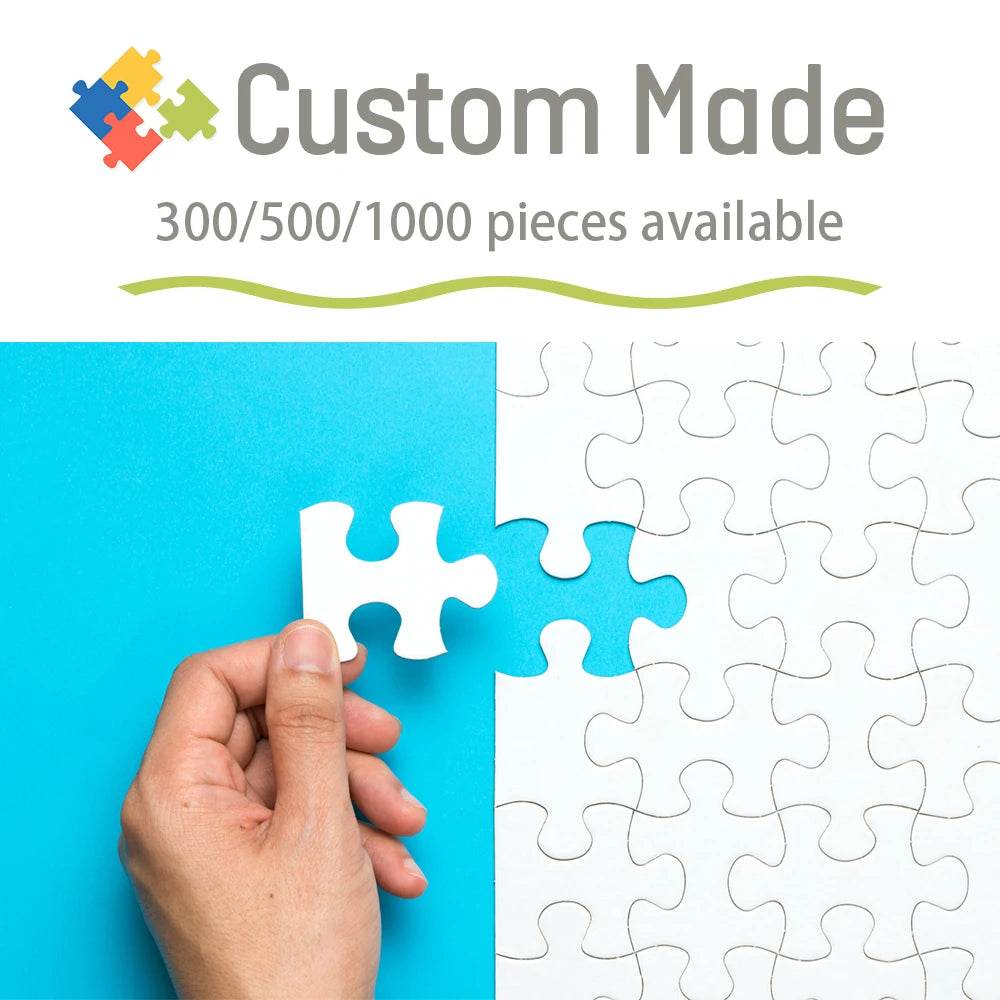Custom Jigsaw Puzzle Customize Your Own Personalized Picture Puzzle Diy Toy for Kids Best Gift - ToylandEU