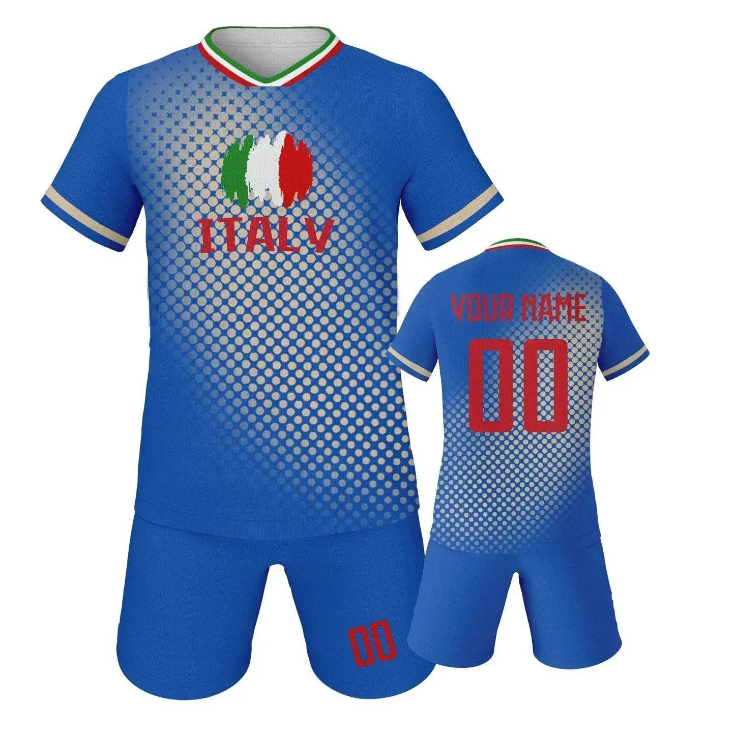Custom Kids Football Jersey With Personalized Name And Number - ToylandEU
