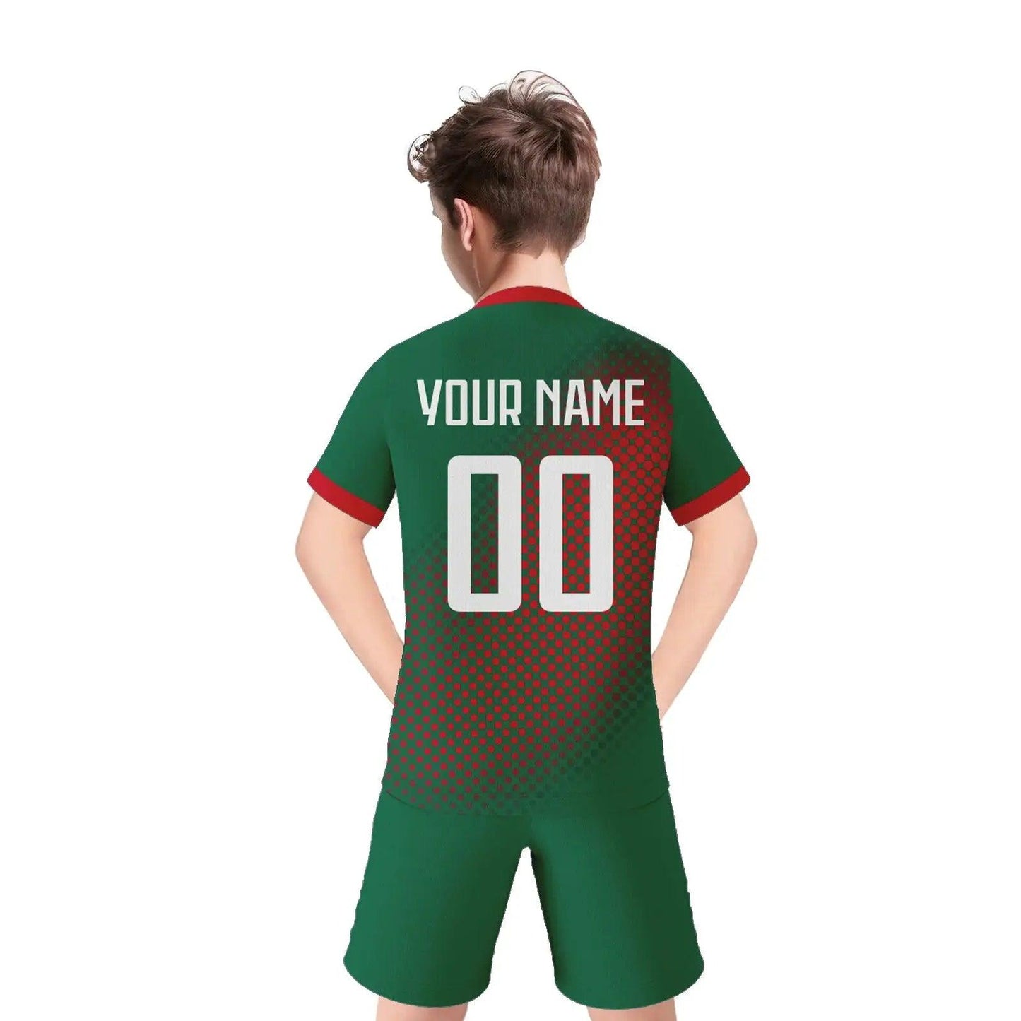  Custom Kids Soccer Jersey Kit Name And Number Fast -  ToylandEU™
