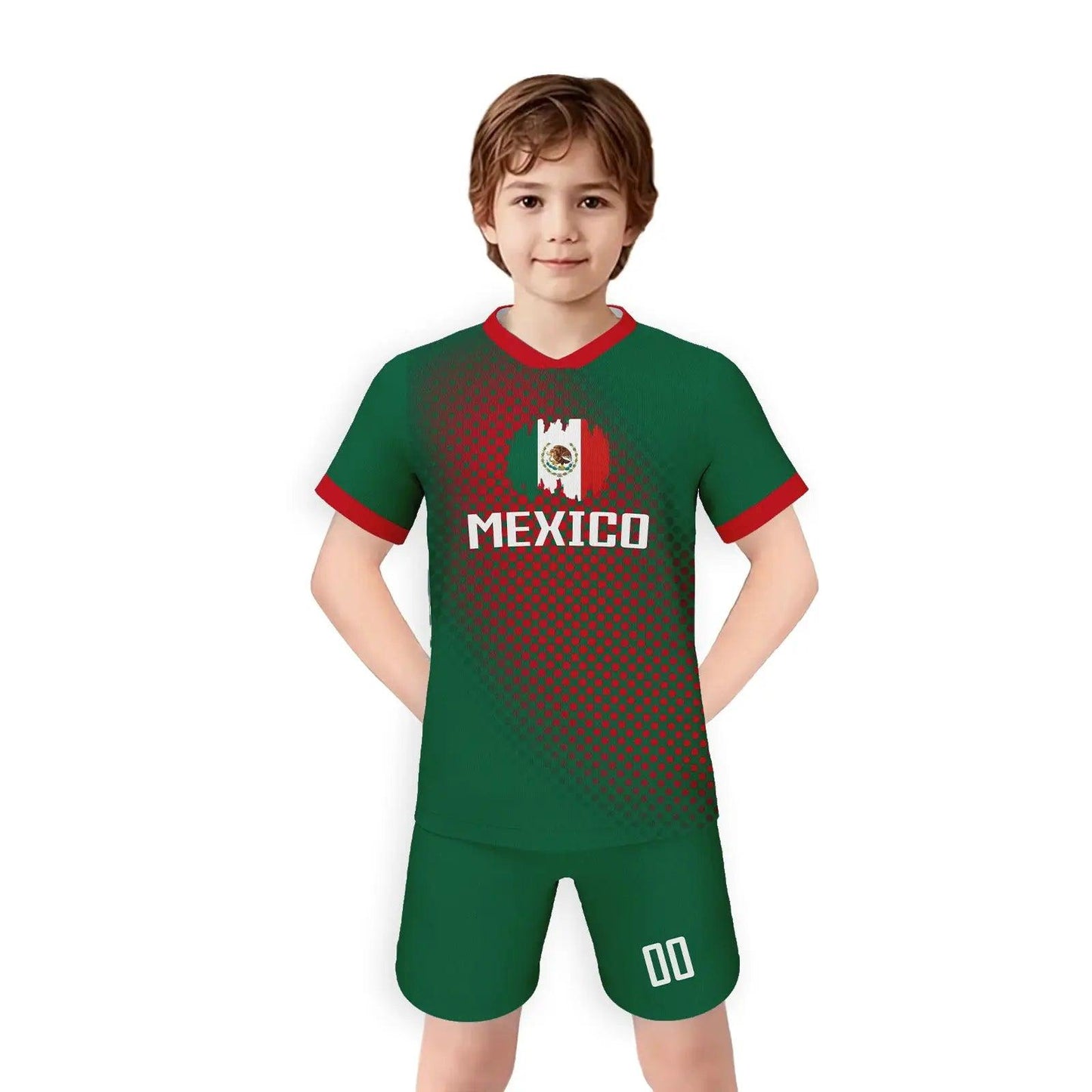  Custom Kids Soccer Jersey Kit Name And Number Fast -  ToylandEU™
