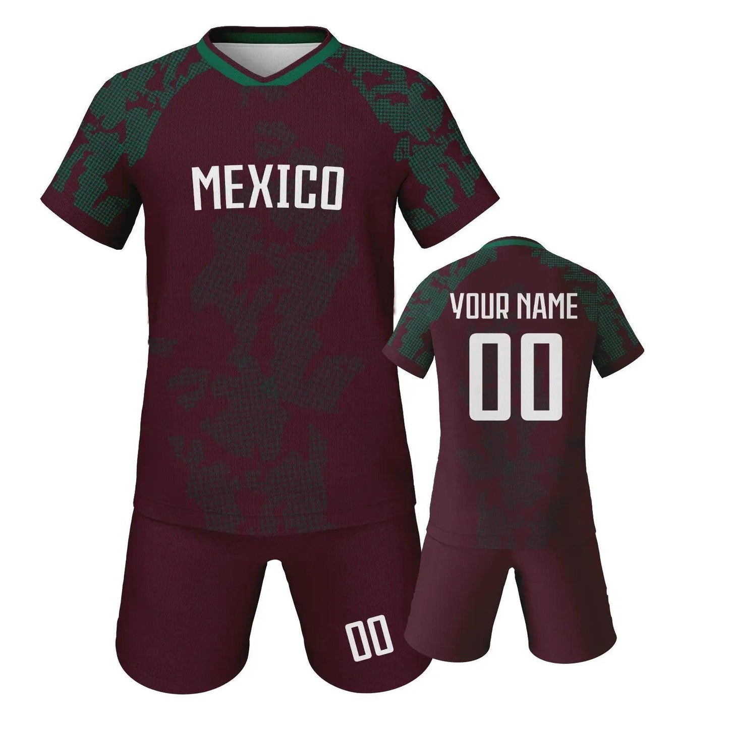  Custom Kids Soccer Jersey Kit Name And Number Fast -  ToylandEU™