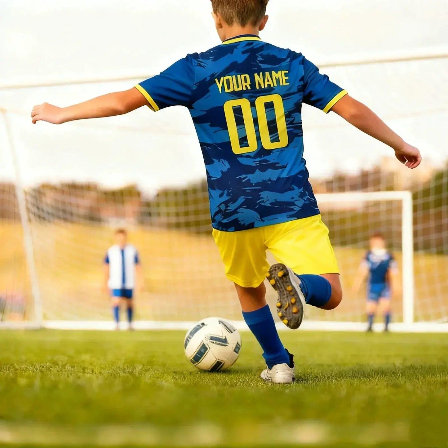  Custom Kids Soccer Jersey Personalized Name And Number -  ToylandEU™