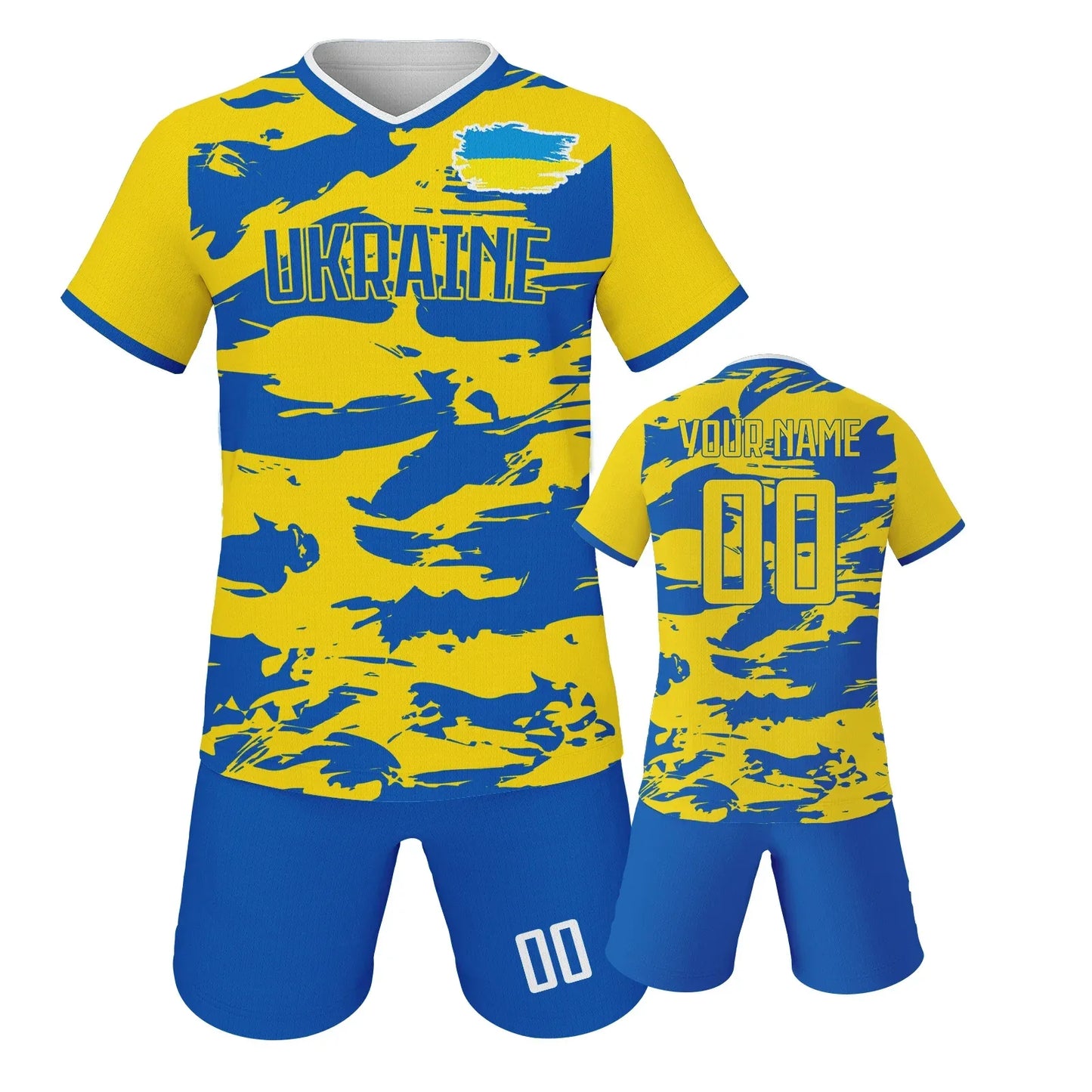 Custom Kids Soccer Jersey Personalized With Name And Number - ToylandEU