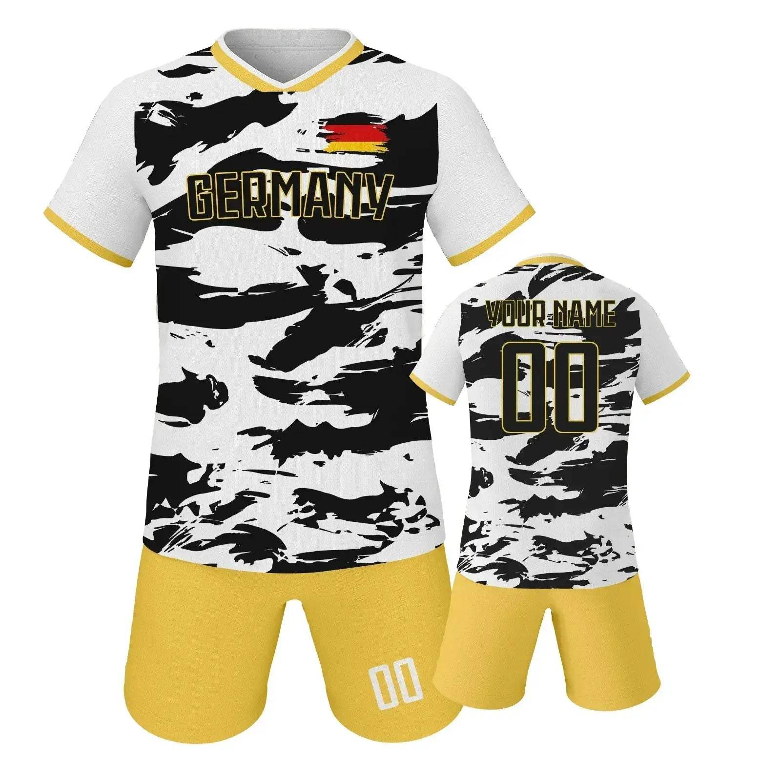Custom Kids Soccer Jersey With Personal Name And Number - ToylandEU