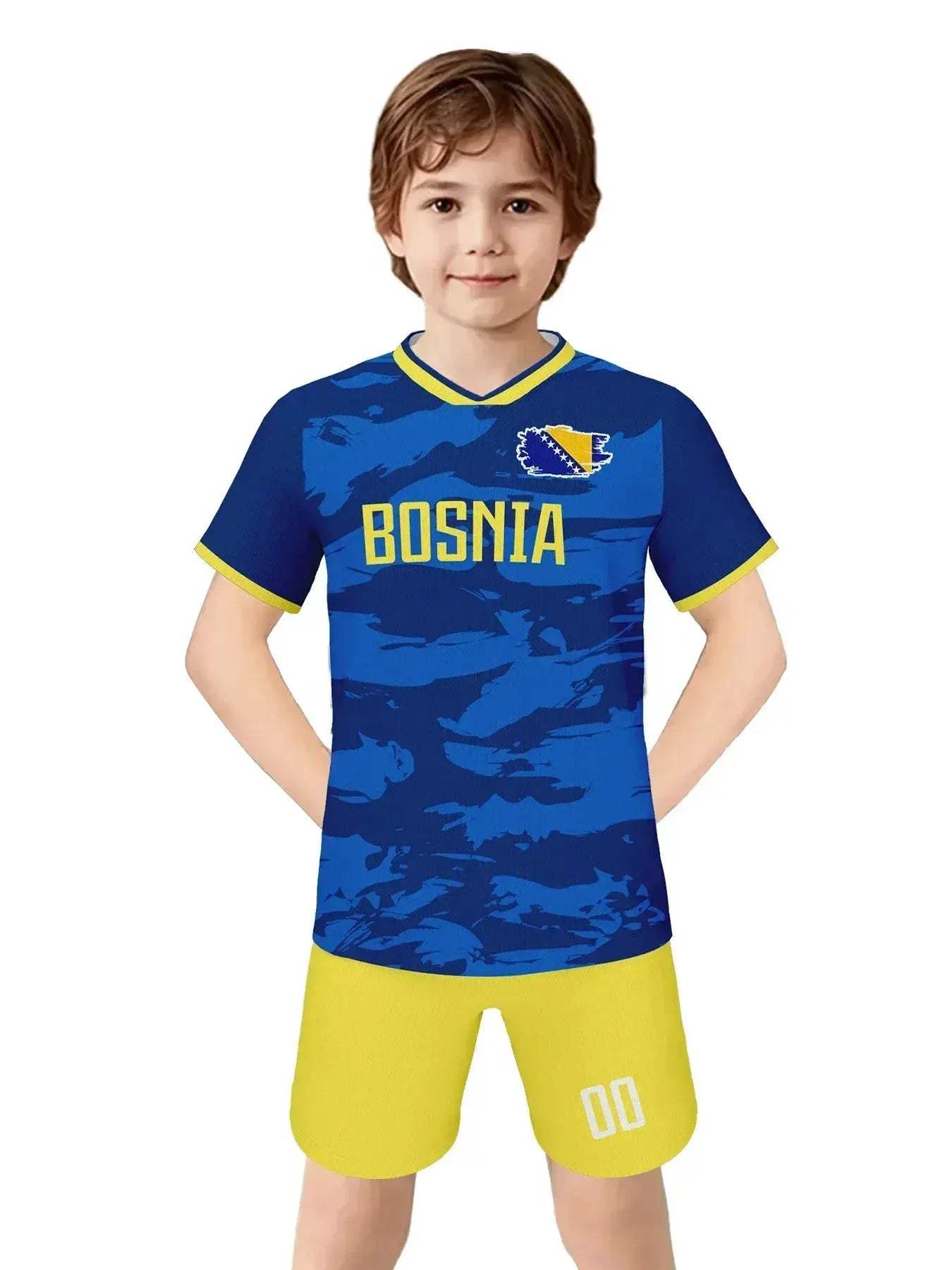 Custom Kids Soccer Jersey With Personalized Name Number For Youth - ToylandEU