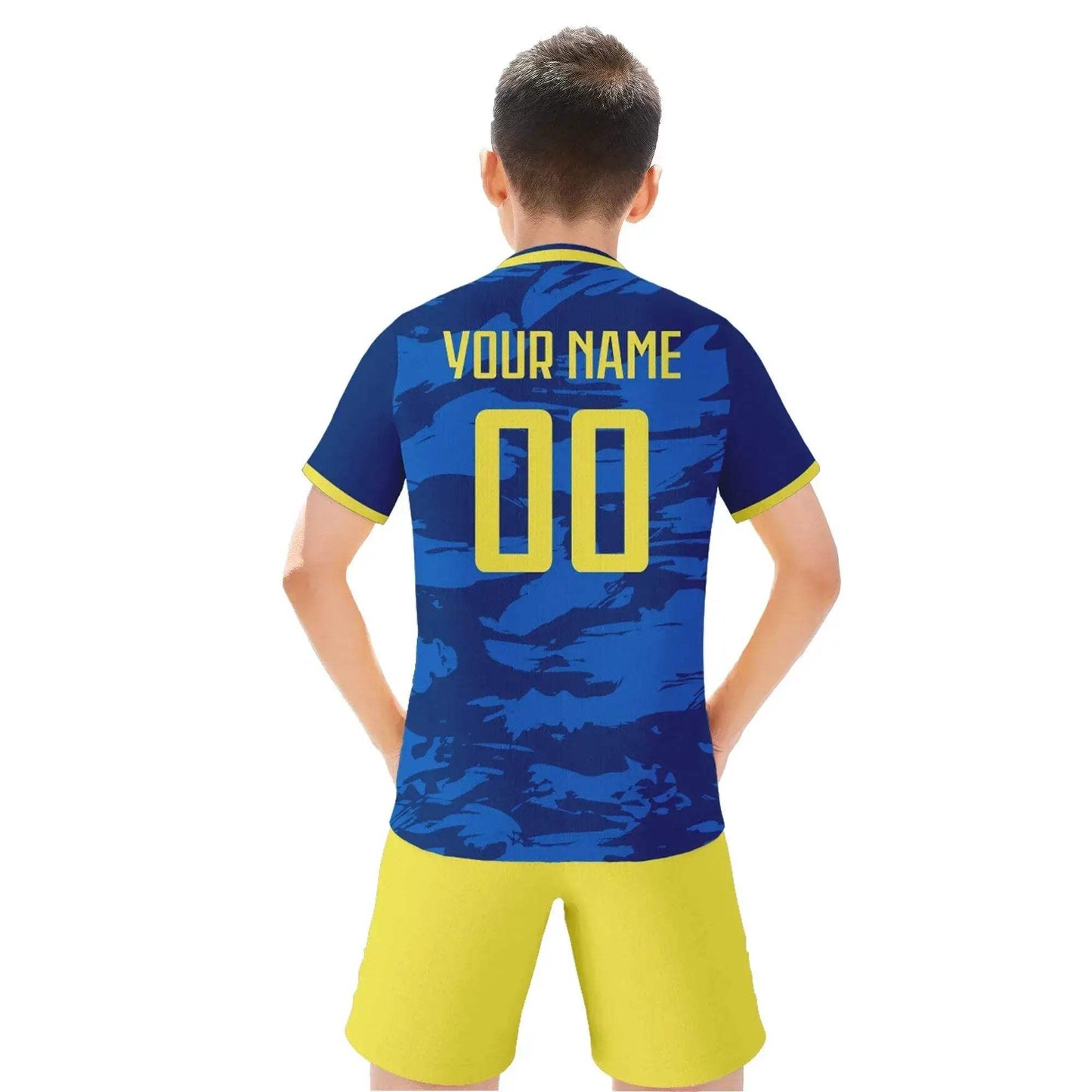 Custom Kids Soccer Jersey With Personalized Name Number For Youth - ToylandEU