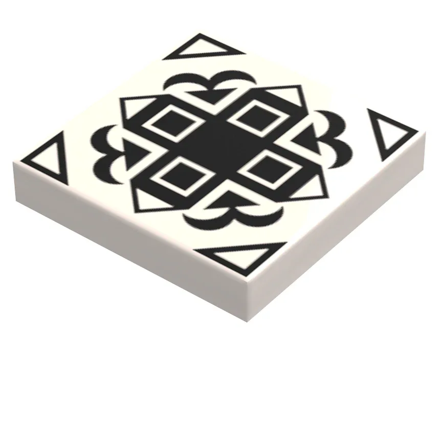 Custom LEGO 2x2 Floor Tiles Printed On Real Turkish Tile - ToylandEU