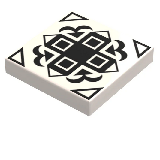 Custom LEGO 2x2 Floor Tiles Printed On Real Turkish Tile - ToylandEU