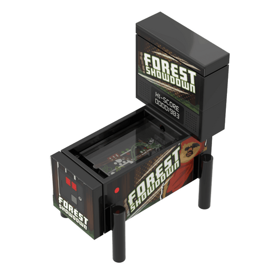 Forest Showdown Brick Wars Pinball Arcade Machine Building Set | Custom Set | B3 Customs