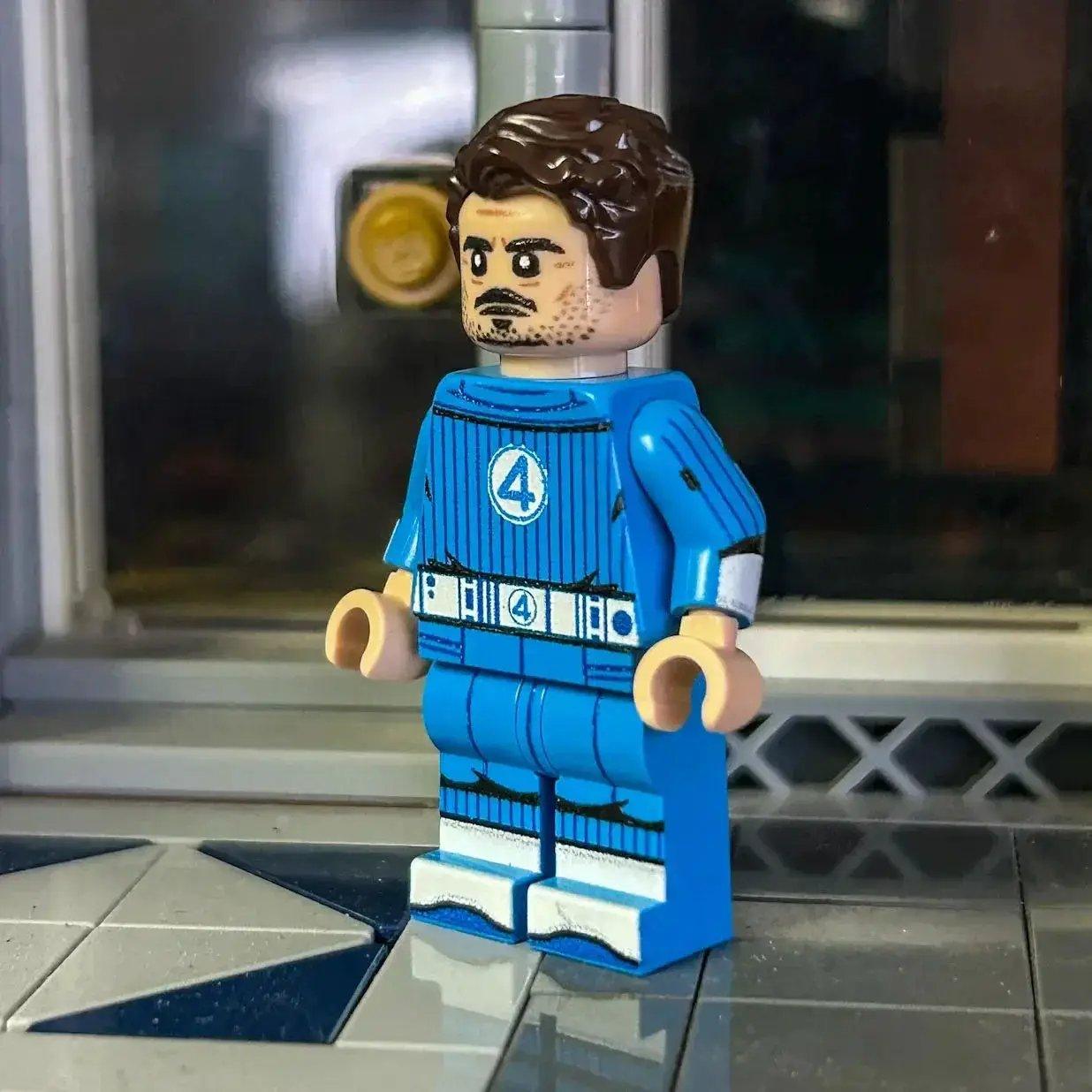  Custom LEGO Figure Mr Fanplastic With LEGO Parts -  ToylandEU™