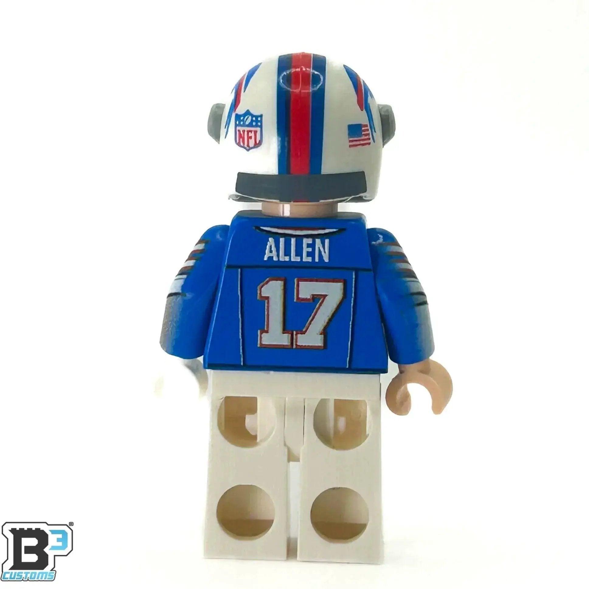  Custom LEGO Minifig Bills QB Football Player Authentic -  ToylandEU™