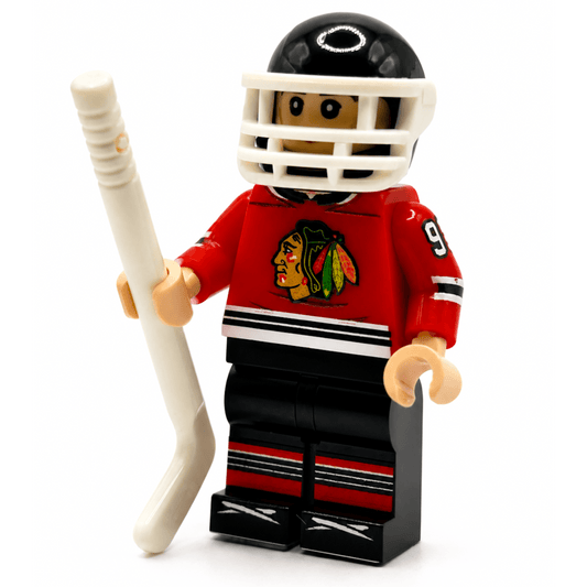 Custom LEGO Minifigure | CHI 98 Hockey | Toylandeu™