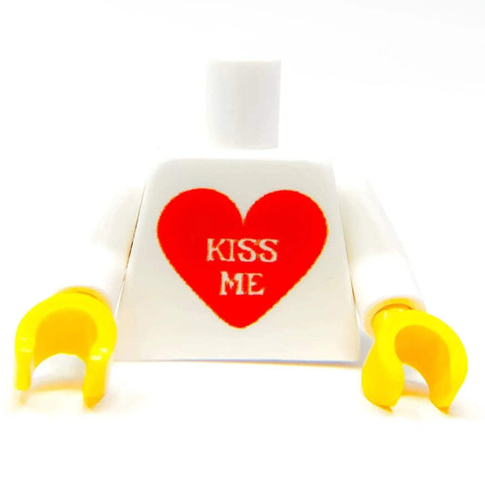  Custom LEGO Minifigure Torso I Love You Latte Authentic -  ToylandEU™