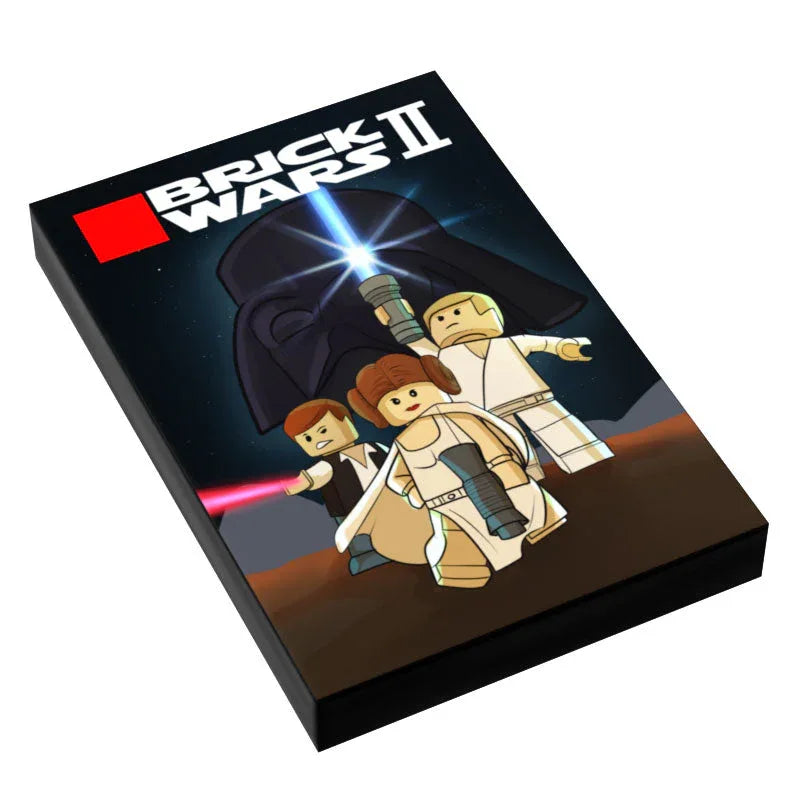 Custom LEGO Star Wars II Trilogy Video Game Cover Tile - ToylandEU