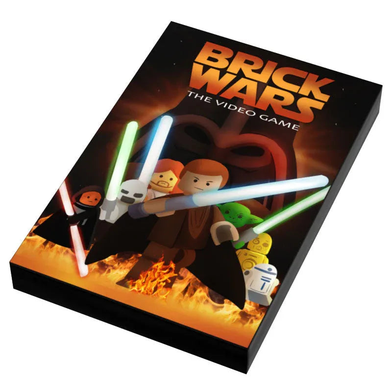 Custom LEGO Star Wars Tile 2x3 Original Video Game Cover - ToylandEU