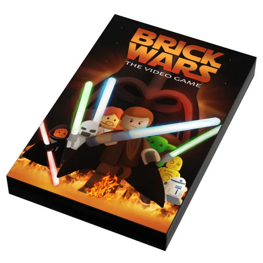 Custom LEGO Star Wars Tile 2x3 Original Video Game Cover - ToylandEU