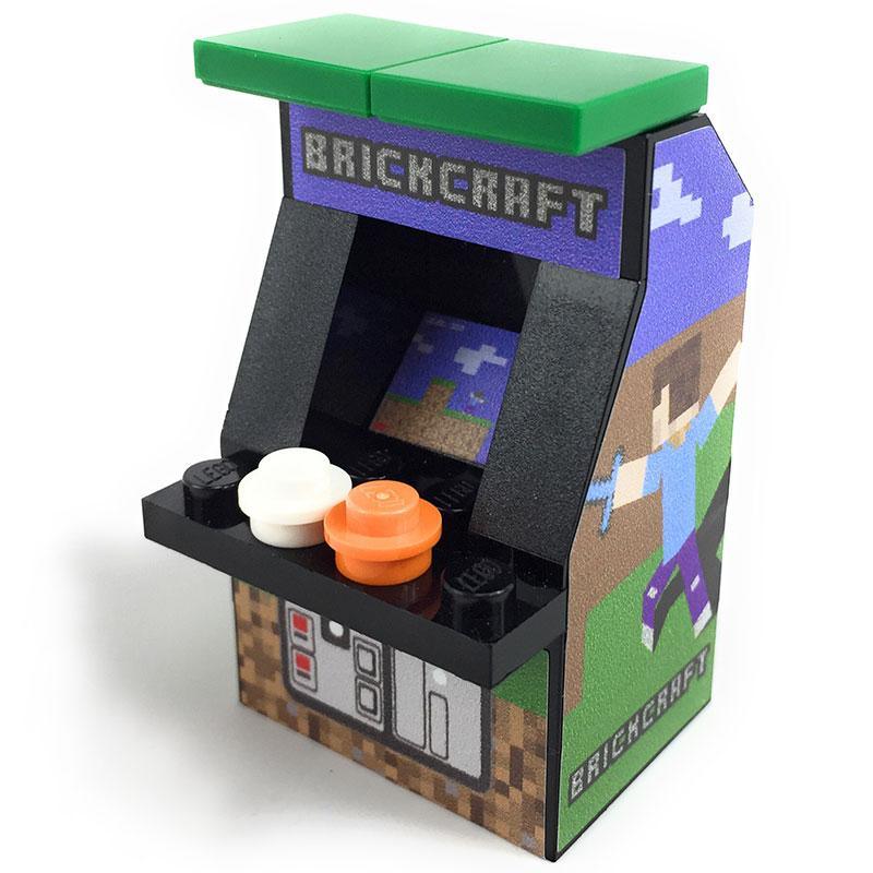 Custom Lego Arcade Machine With Authentic Brickcraft Decals - ToylandEU