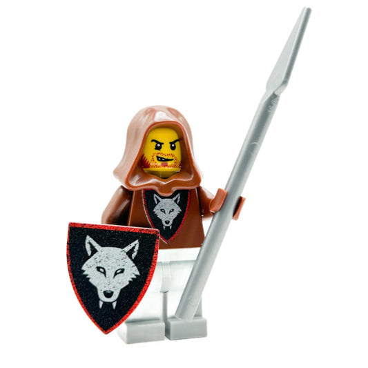 Custom Lego Figure Wolfpack Bandit With Spear Premium Print Standard Figure Size LEGO Compatible - ToylandEU
