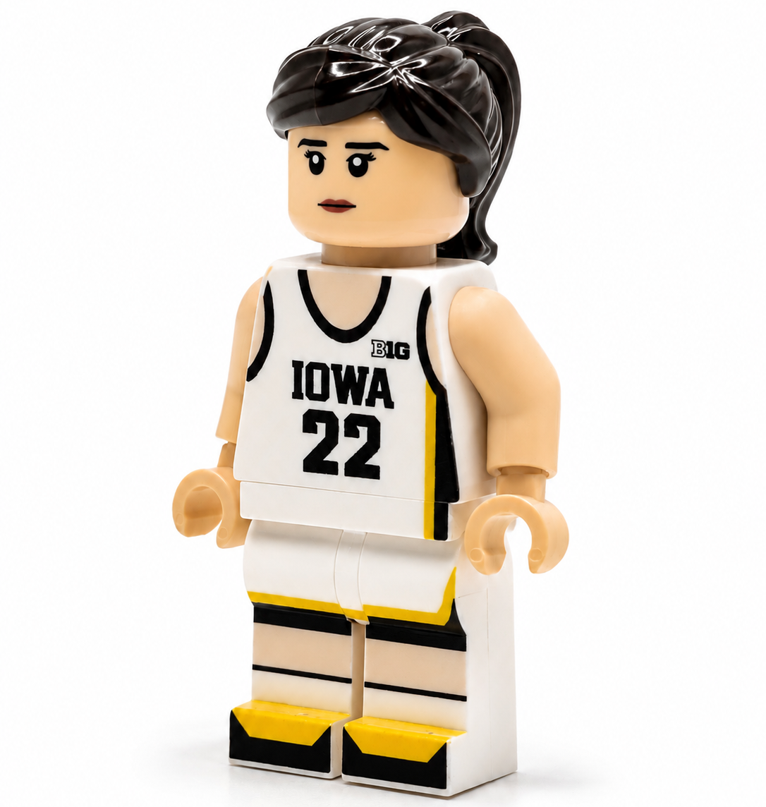 Custom Lego Minifigure | Iowa #22 Basketball | Toylandeu™