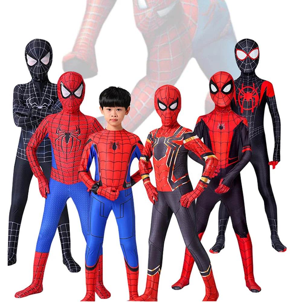Custom Made Cosplay Costume Miles Morales Zentai For Men - ToylandEU