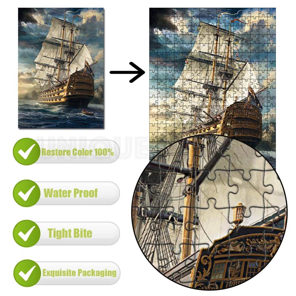 Custom Made Jigsaw Puzzles 35 to 1000 Pcs Premium Quality - ToylandEU