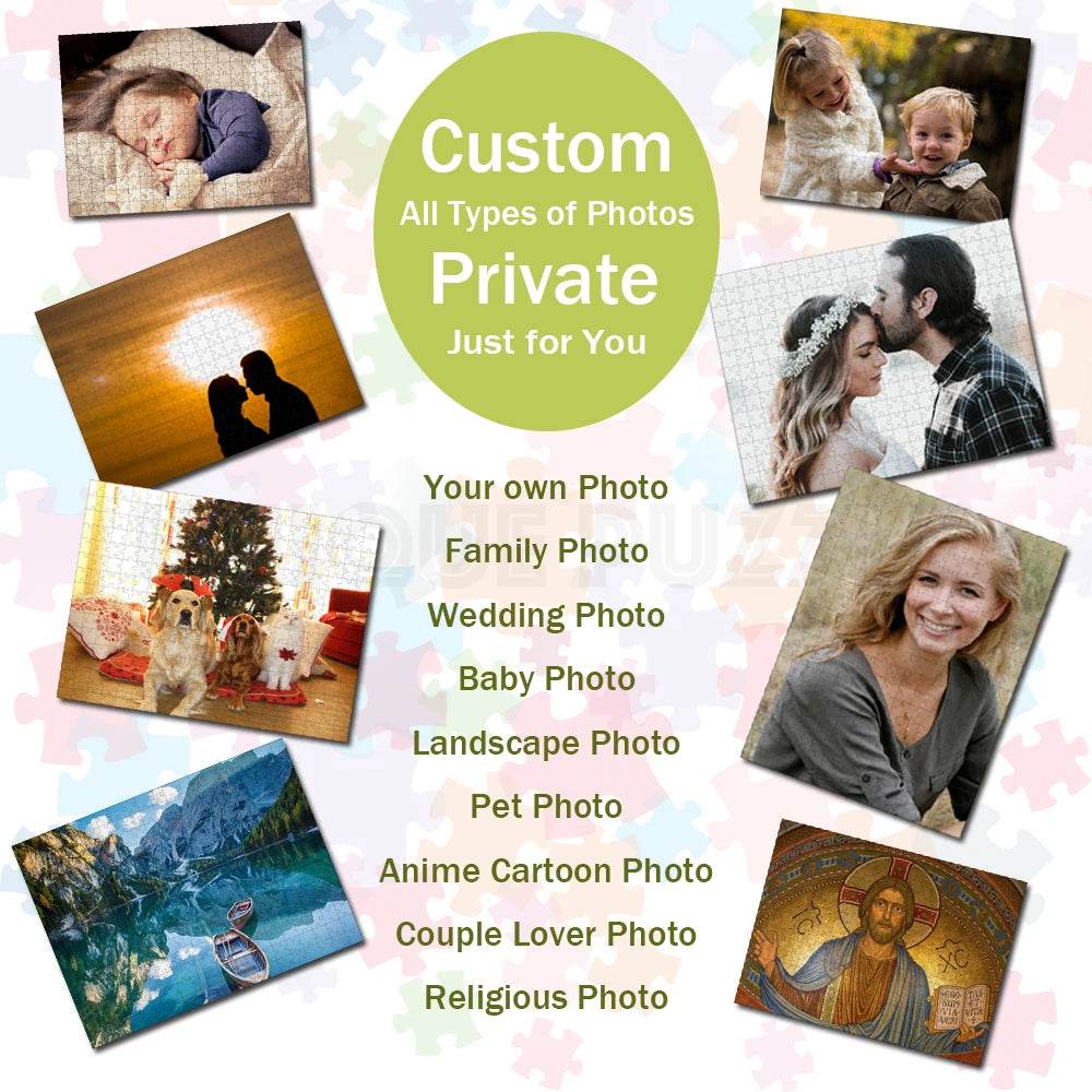 Custom Made Jigsaw Puzzles 35 to 1000 Pcs Premium Quality - ToylandEU