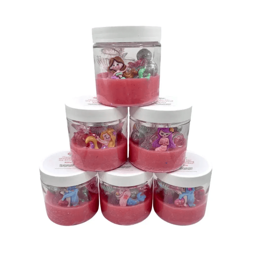 Custom Mermaid Play Dough Favors for Birthday Party Goodie Bags - ToylandEU