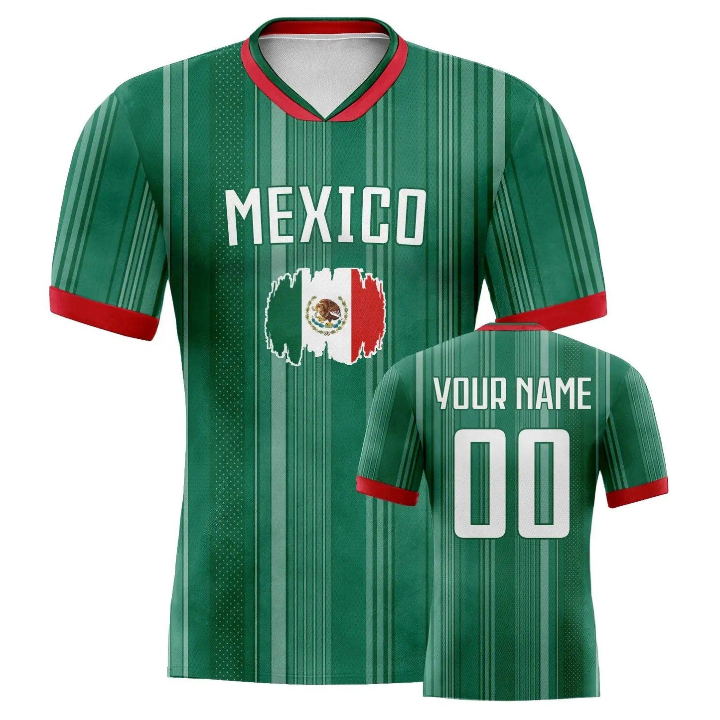  Custom Mexico Soccer Jersey With Name And Number Fans -  ToylandEU™