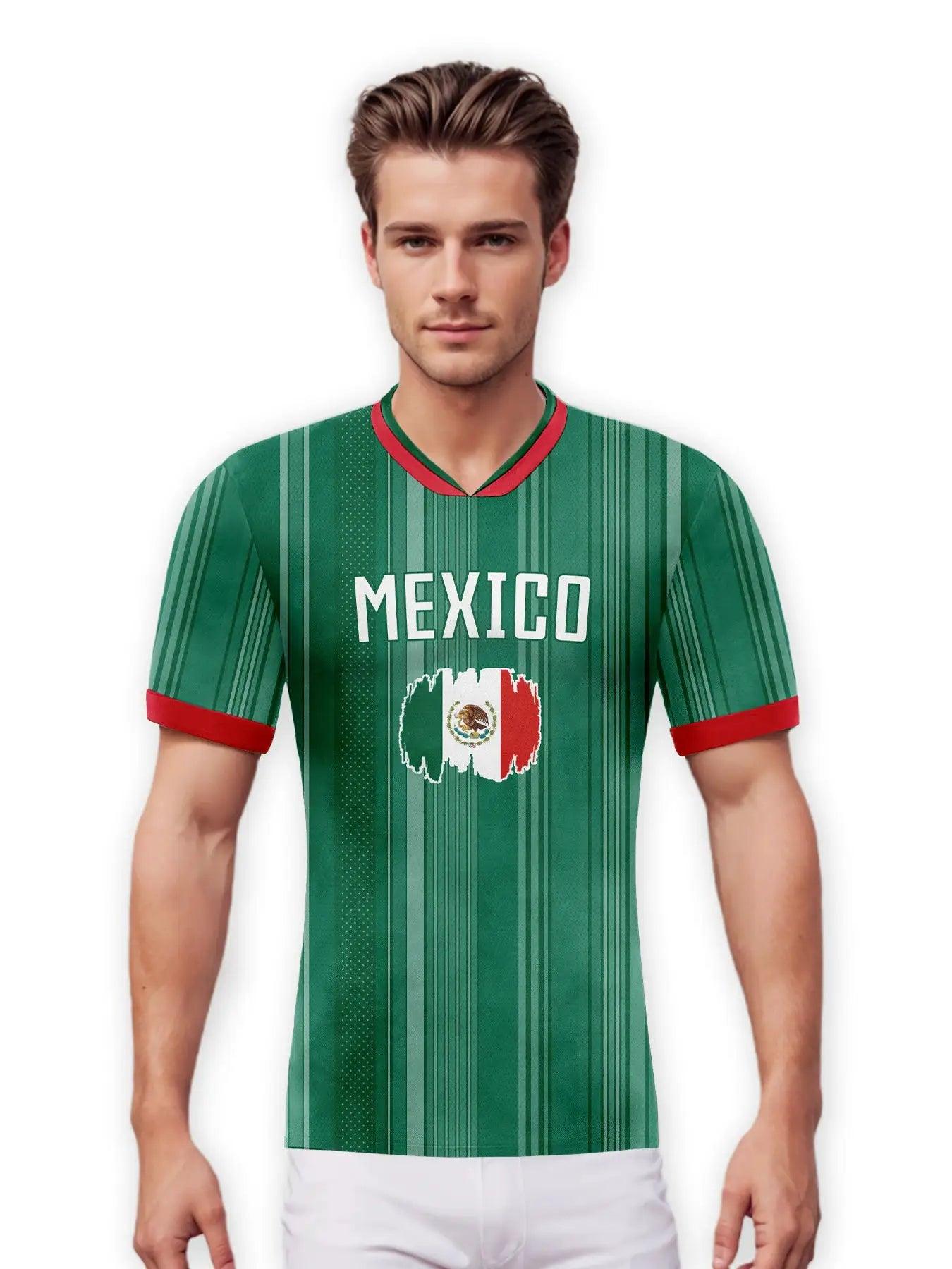  Custom Mexico Soccer Jersey With Name And Number Fans -  ToylandEU™