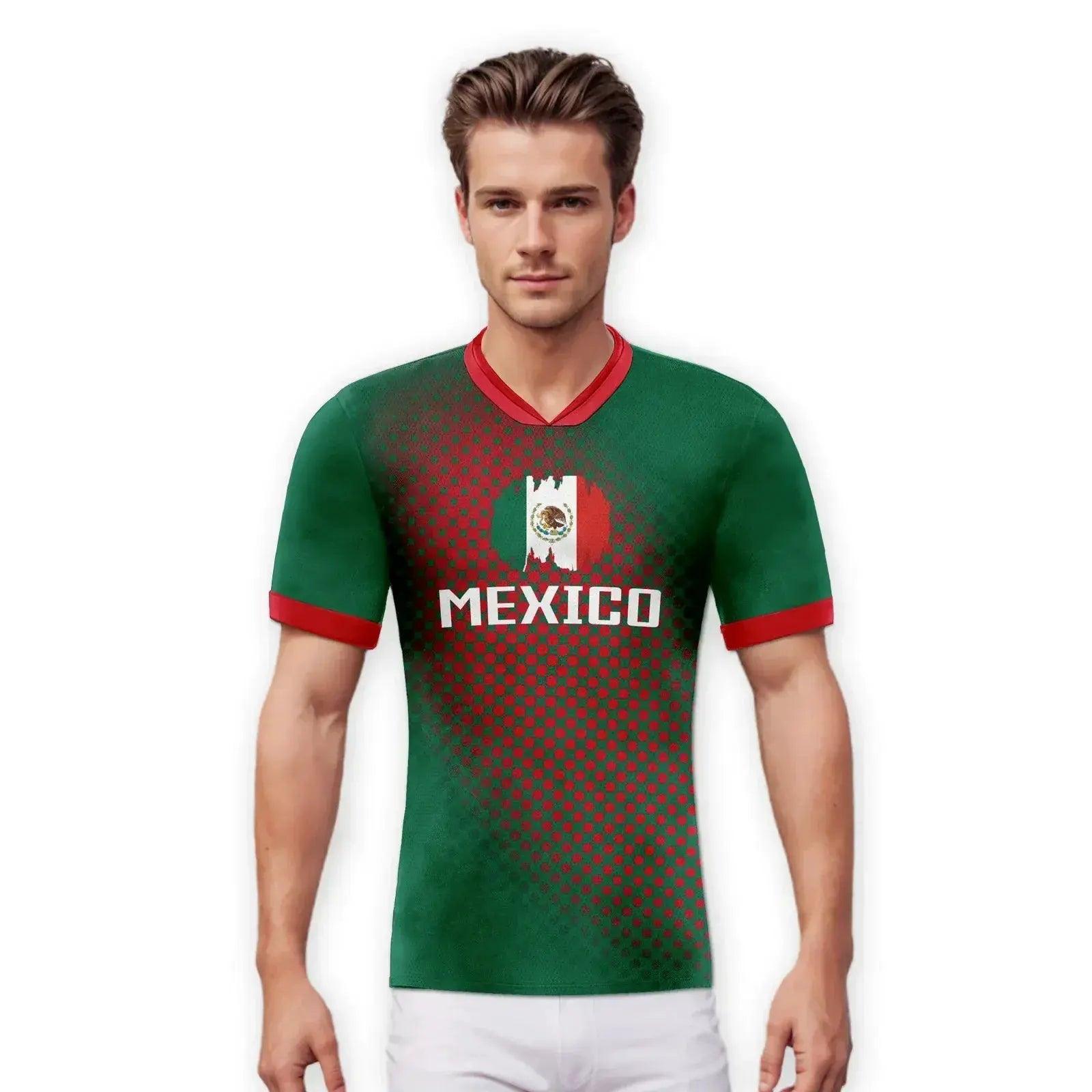  Custom Mexico Soccer Jersey With Personalized Name -  ToylandEU™