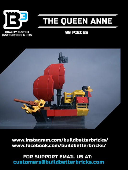 Lego Pirate Ship Queen Annes Revenge Includes Printed Instructions - ToylandEU