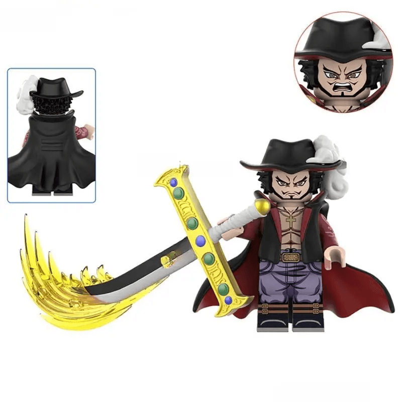  Dracule Mihawk from ONE PIECE Anime Lego Minifigures custom toys 3 -  ToylandEU™