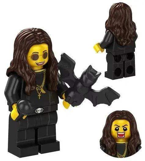  Custom Minifig Metal Legend With Mic And Shades Base Plate -  ToylandEU™