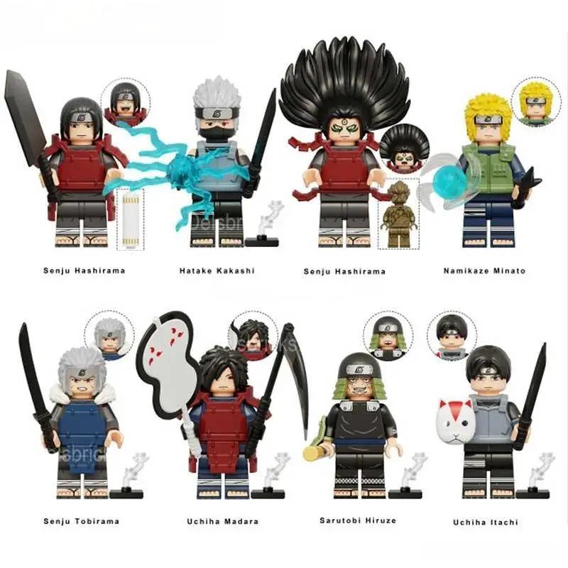  Naruto set of 8 Lego Anime Minifigures Custom Toys S5 -  ToylandEU™