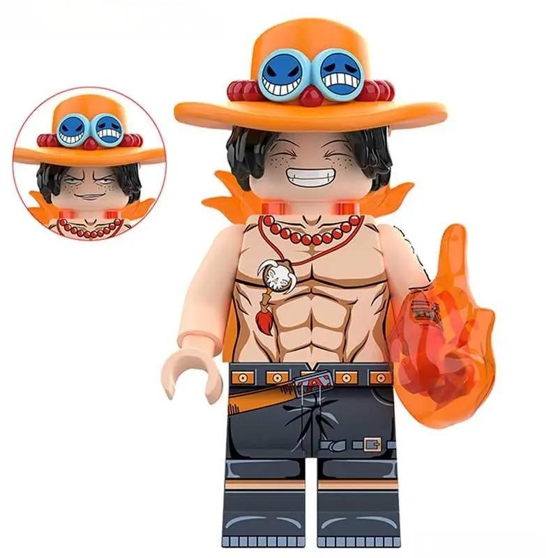  Portgas D Ace from ONE PIECE Anime Lego Minifigures custom toys 4 -  ToylandEU™