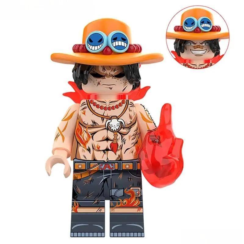  Portgas D Ace from ONE PIECE Anime Lego Minifigures custom toys 5 -  ToylandEU™