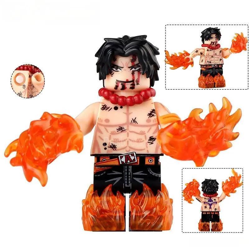  Portgas D Ace from ONE PIECE Anime Lego Minifigures custom toys 6 -  ToylandEU™