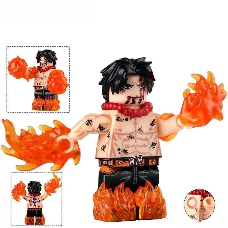  Portgas D Ace from ONE PIECE Anime Lego Minifigures custom toys 6 -  ToylandEU™