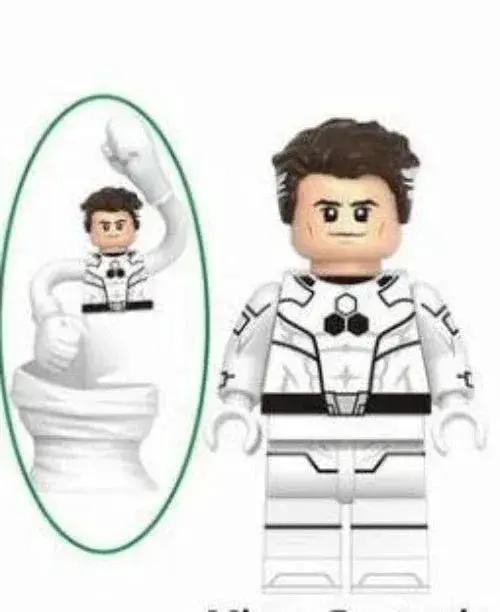 Custom Minifig Stretching Genius Base Plate Included -  ToylandEU™