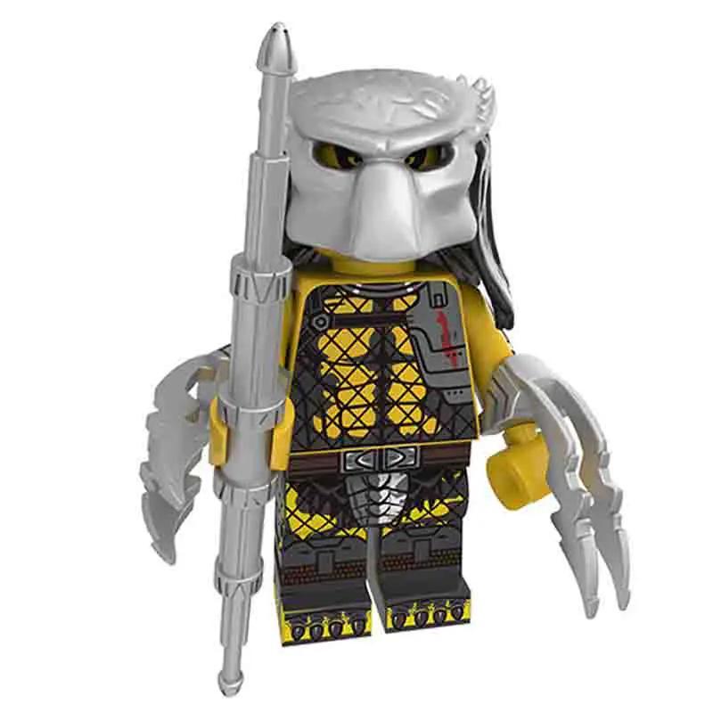  The Predator Yautja tribe set of 6 Lego Compatible Minifigures -  ToylandEU™