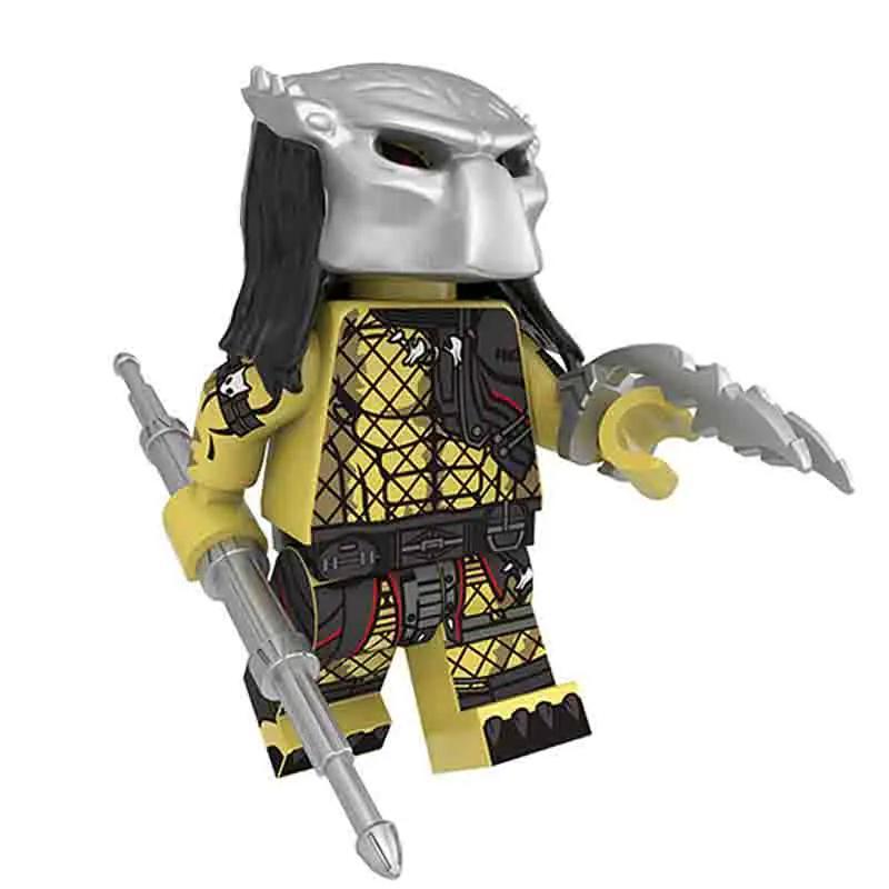 The Predator Yautja tribe set of 6 Lego Compatible Minifigures -  ToylandEU™